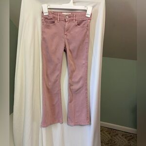 Abercrombie Kids Pink Flare Jeans size 7/8